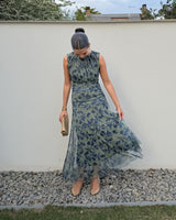VESTIDO TUL VERDE - ONCE28
