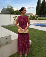 VESTIDO TUL BUGANVILLA - ONCE28
