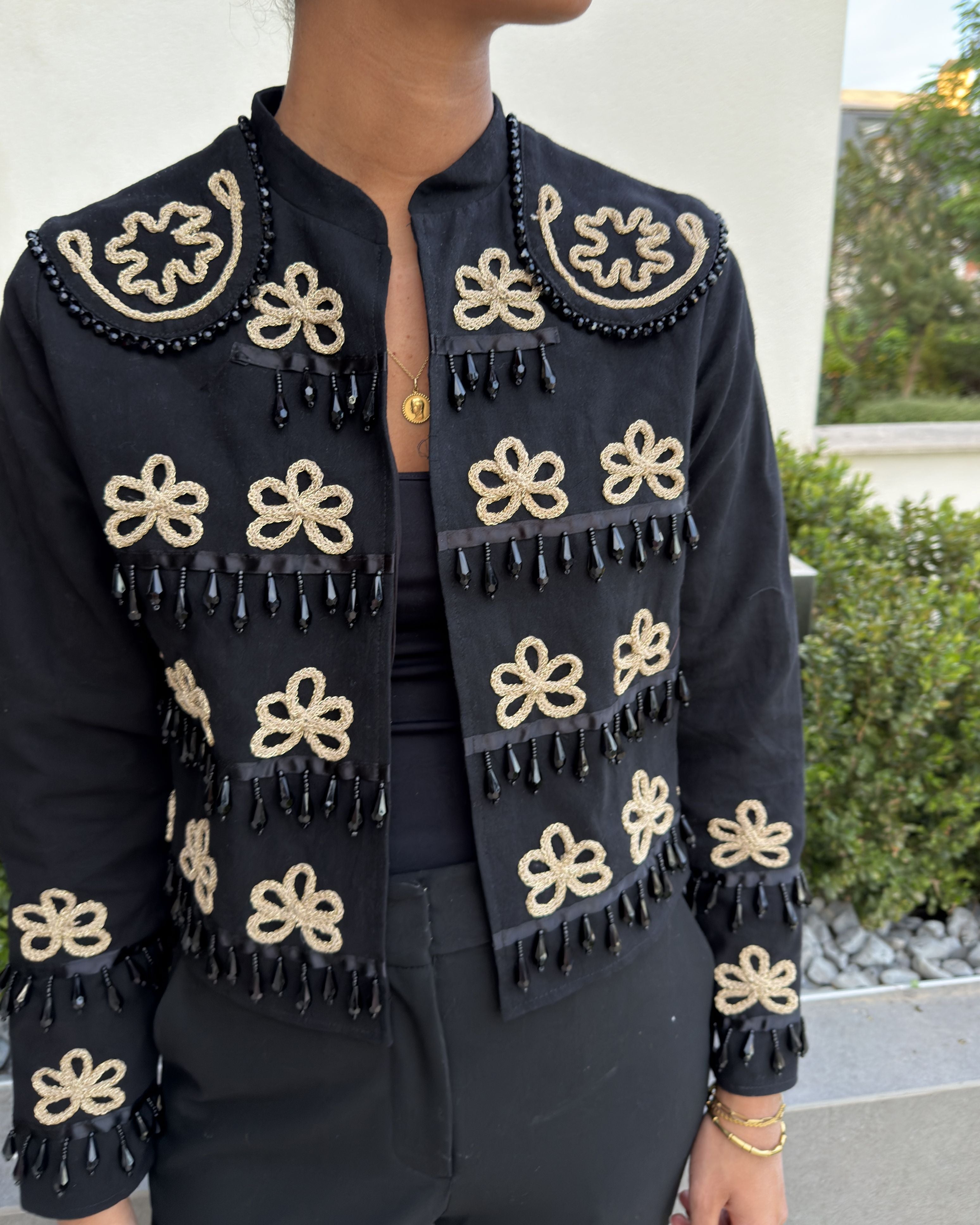 CHAQUETA VENTAS NEGRA - ONCE28