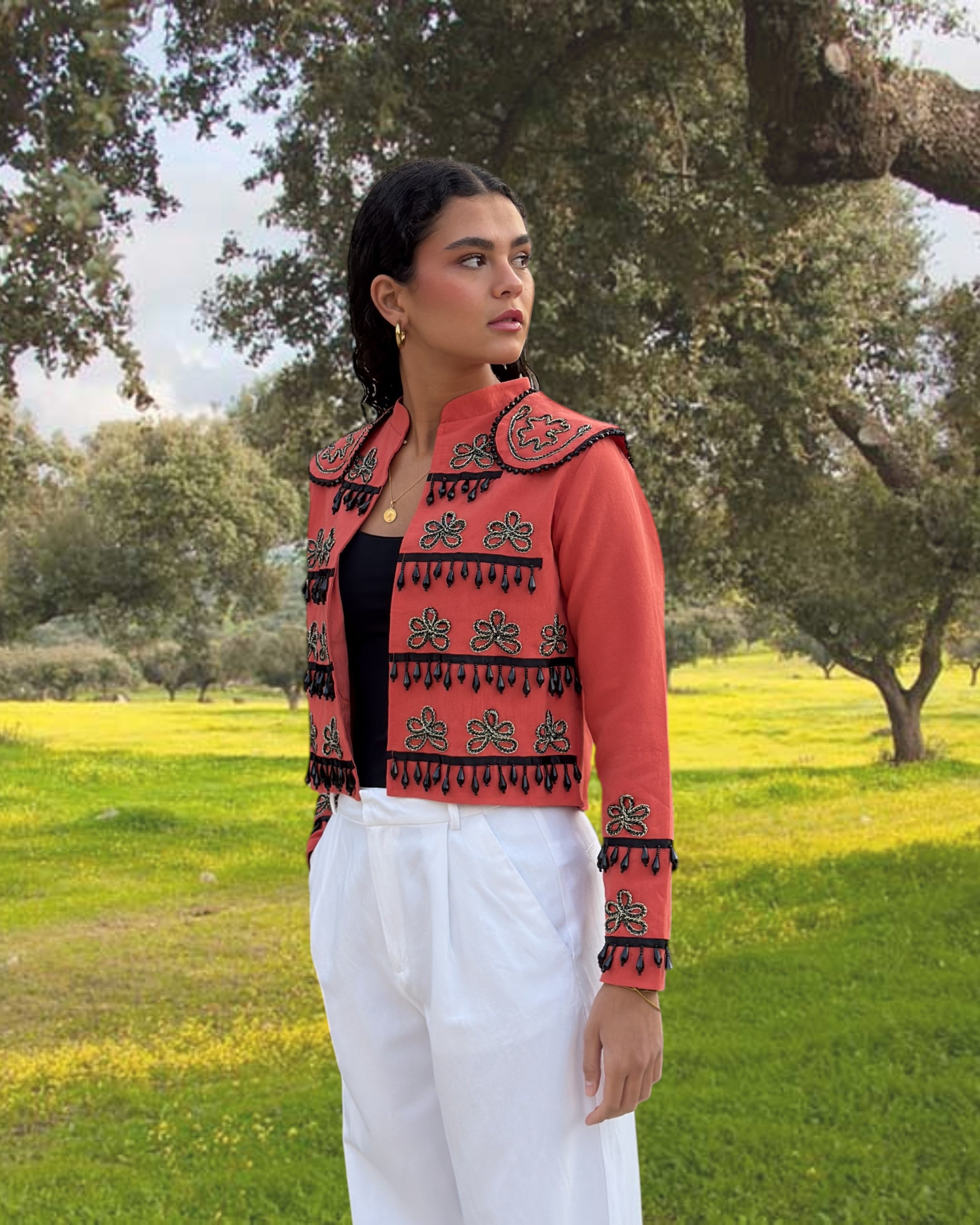 CHAQUETA VENTAS CORAL - ONCE28