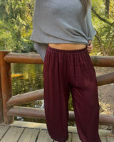 PANTALÓN BOMBACHO BURDEOS - ONCE28