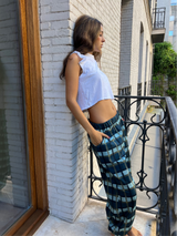 PANTALÓN CUADROS AZUL