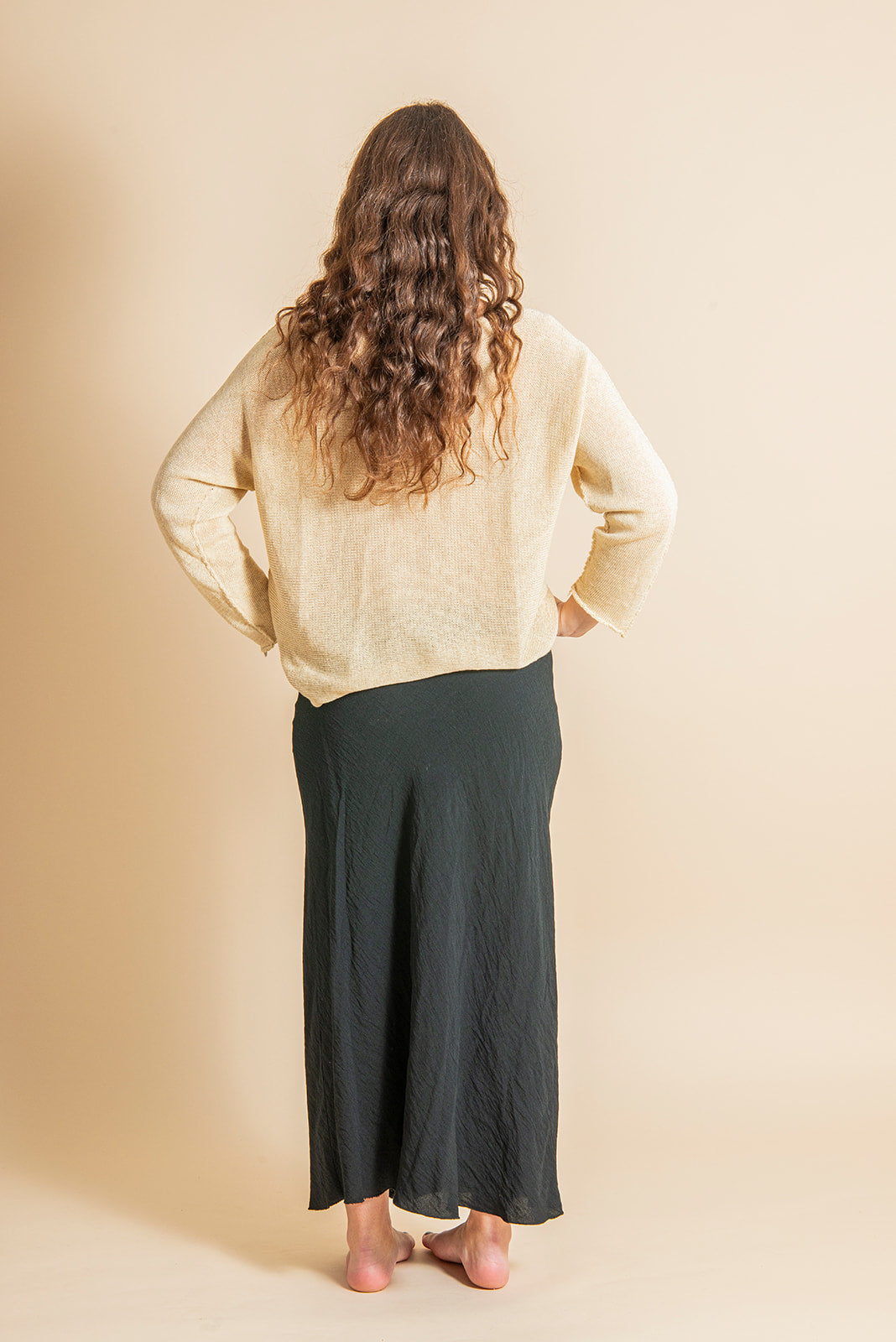 FALDA LISA NEGRA