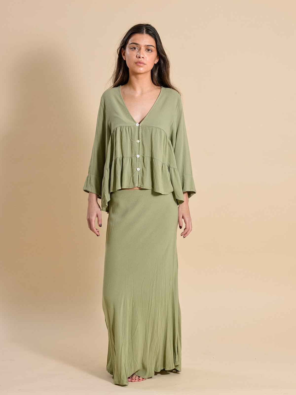 CONJUNTO LISO VERDE