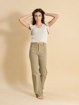TOP PUNTO VOLANTE BEIGE