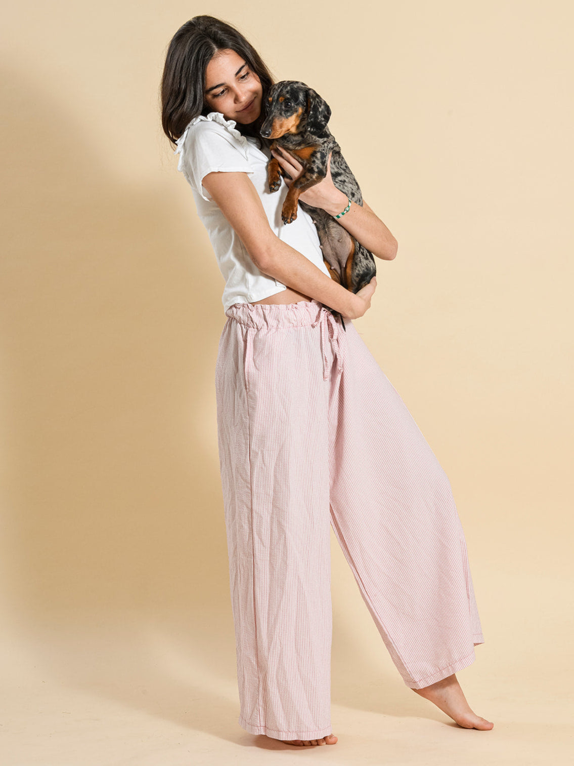 PANTALÓN PIJAMERO ROSA