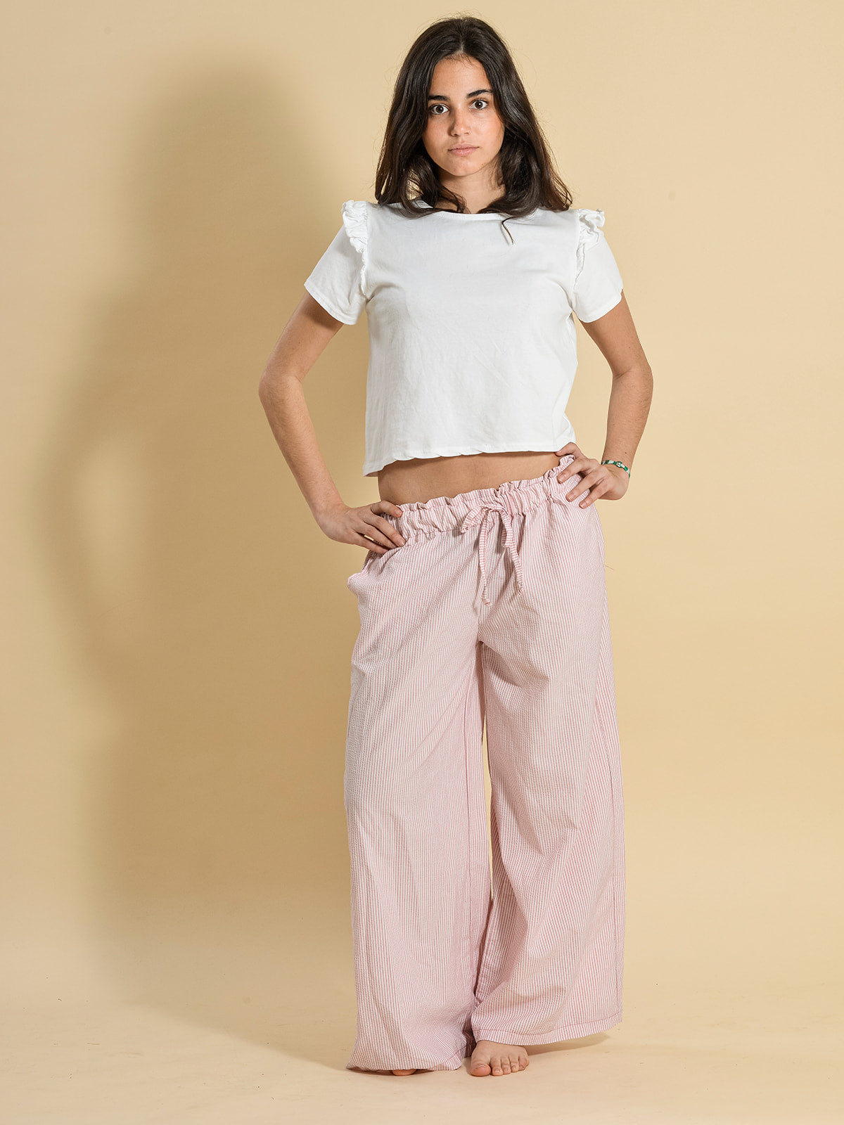 PANTALÓN PIJAMERO ROSA