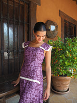 VESTIDO VALENCIA MORADO