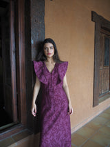 VESTIDO TROPICAL BUGANVILLA