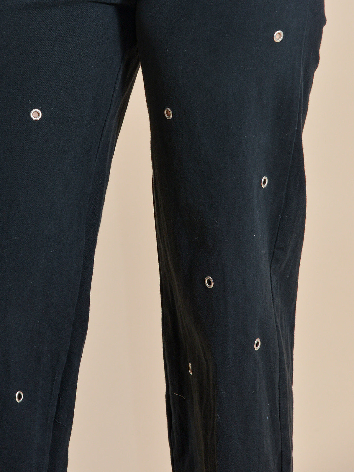 PANTALÓN TACHAS NEGRO - ONCE28