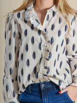 BLUSA ROMBOS GRIS - ONCE28