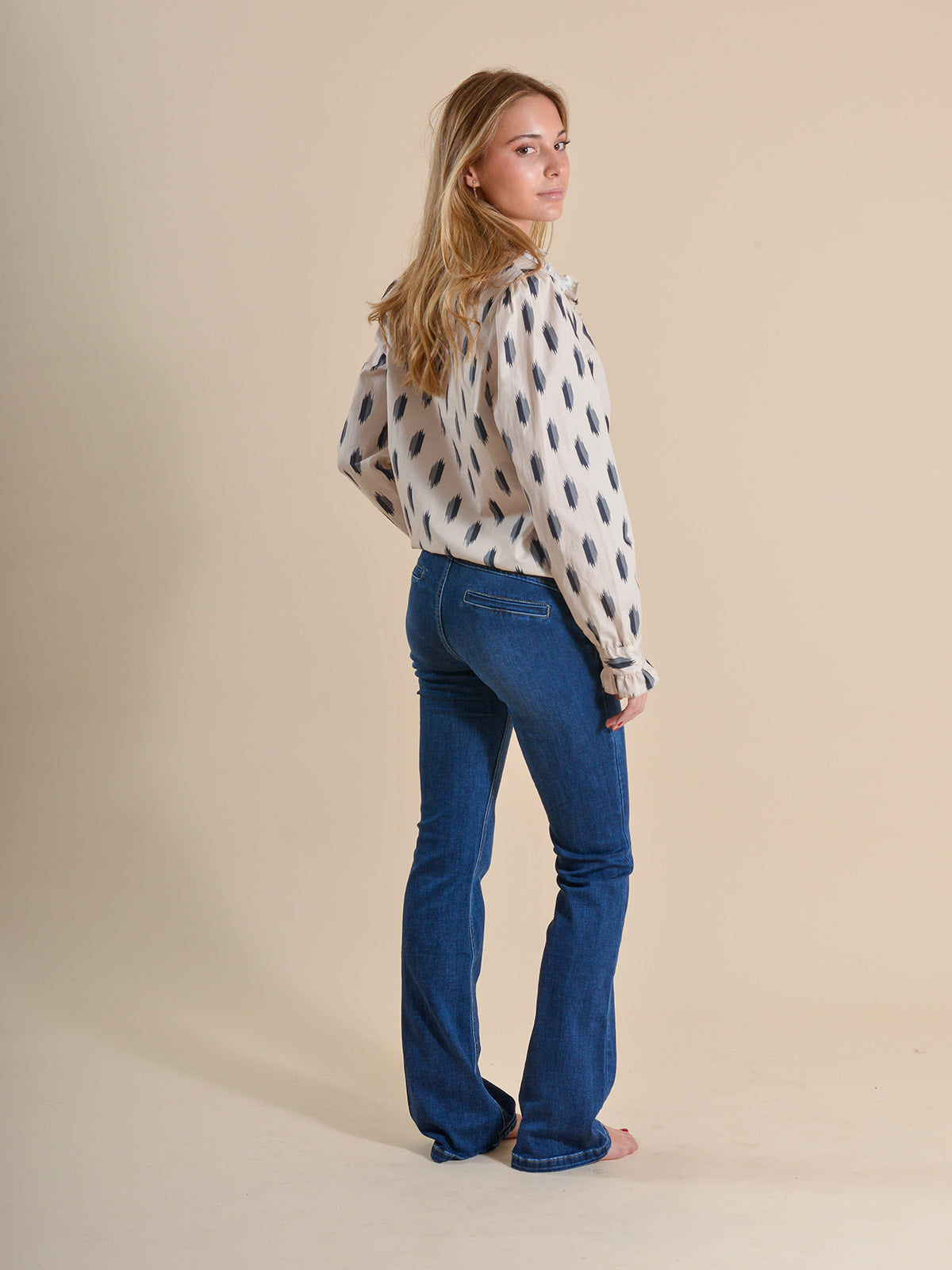 BLUSA ROMBOS GRIS - ONCE28