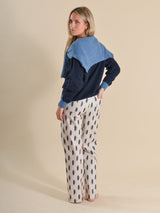 PANTALÓN ROMBOS - GRIS