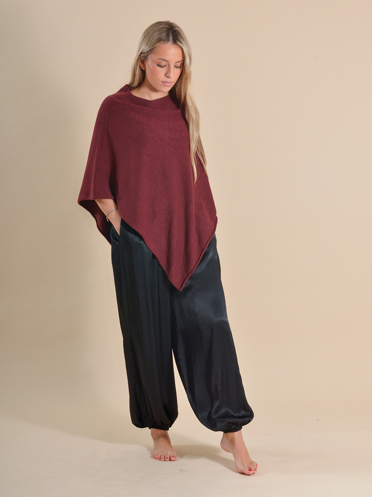 PANTALÓN BOMBACHO NEGRO - ONCE28