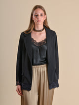 BLAZER ENCAJE NEGRA - ONCE28