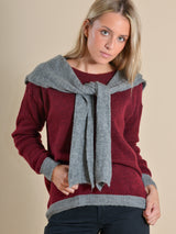 JERSEY BANDANA GRANATE - ONCE28