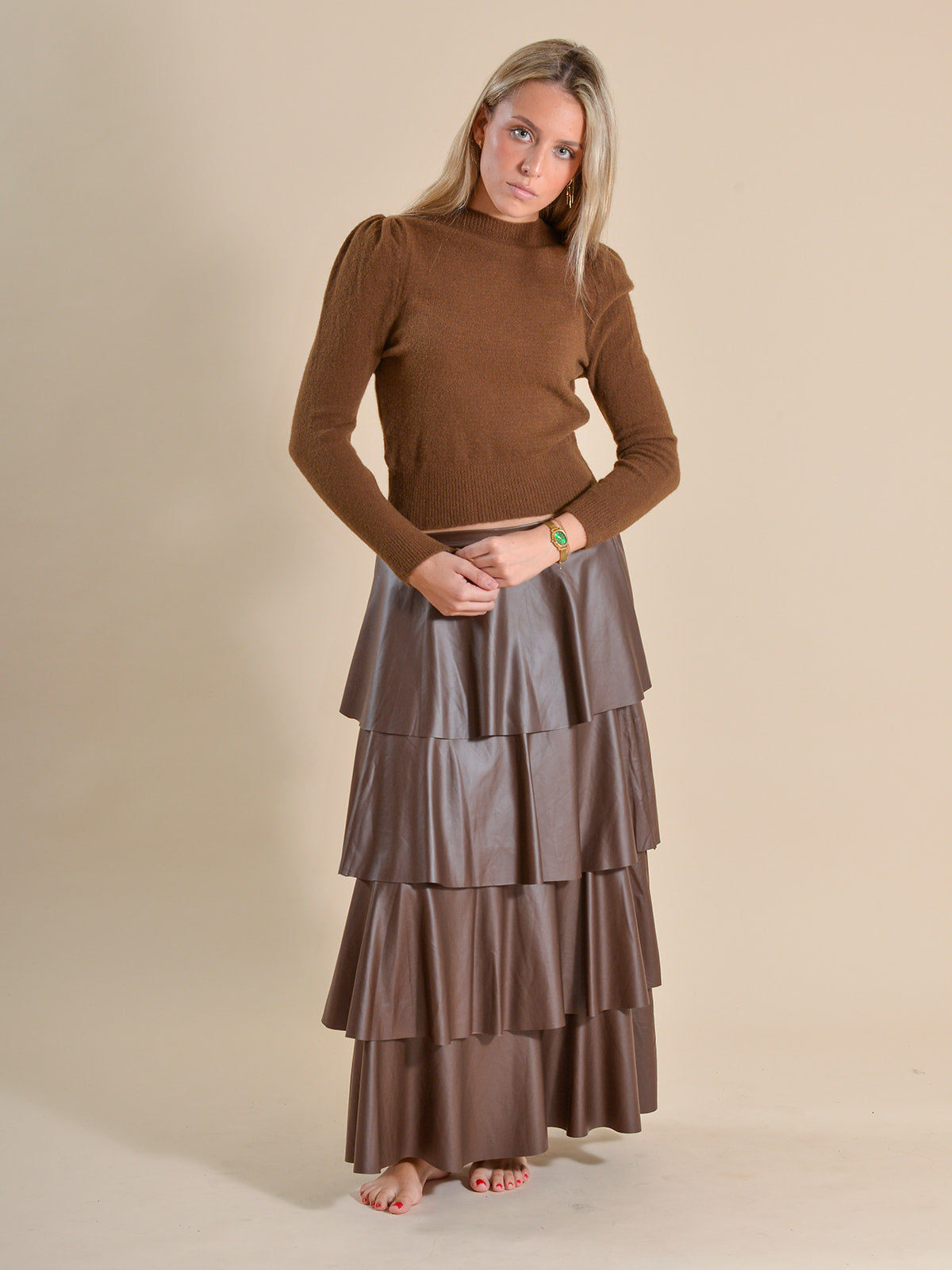 JERSEY HOMBROS CAMEL - ONCE28