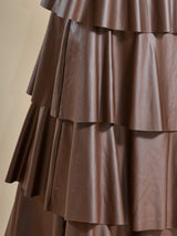 FALDA VOLANTES EFECTO PIEL - ONCE28