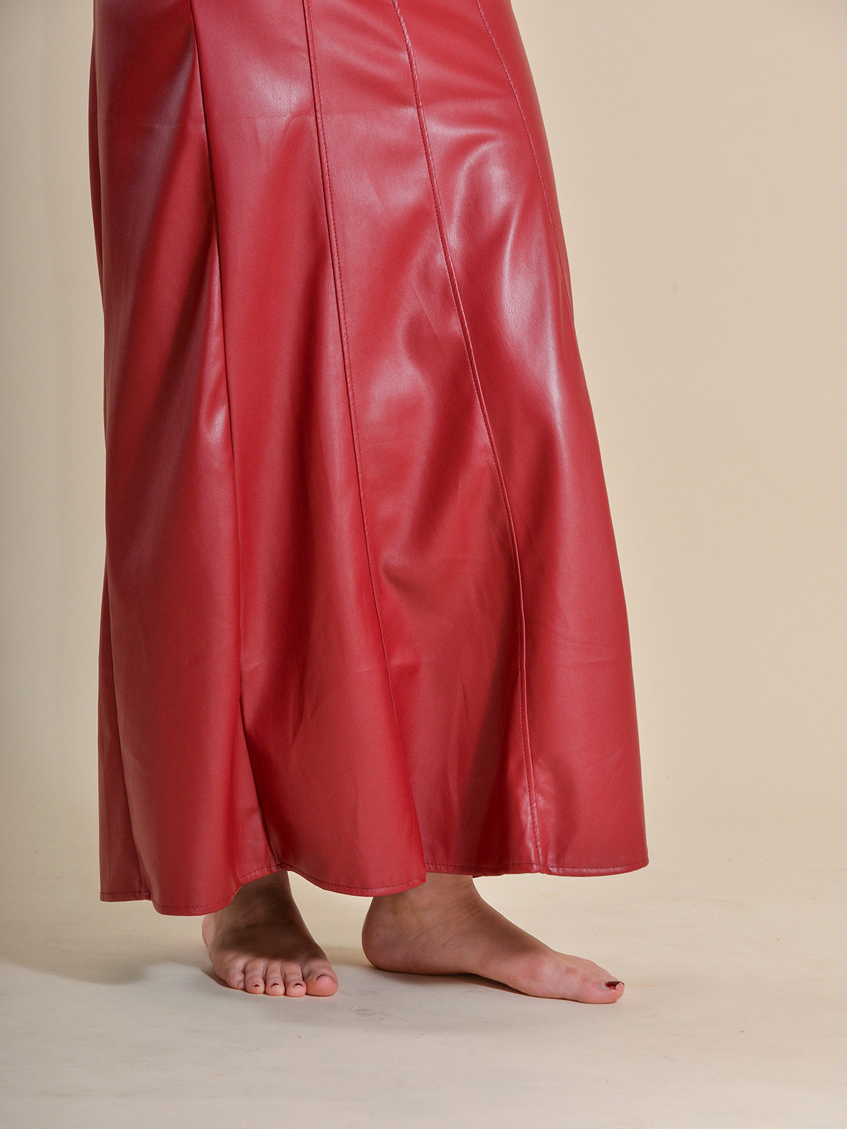 FALDA EFECTO PIEL ROJA - ONCE28