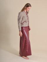 CHAQUETA PAÑO TAUPE - ONCE28