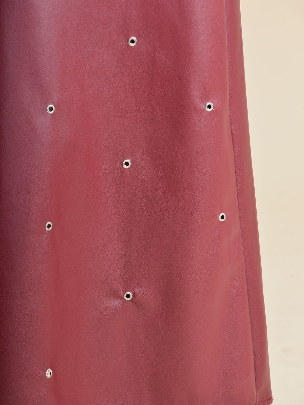 FALDA TACHUELAS GRANATE - ONCE28