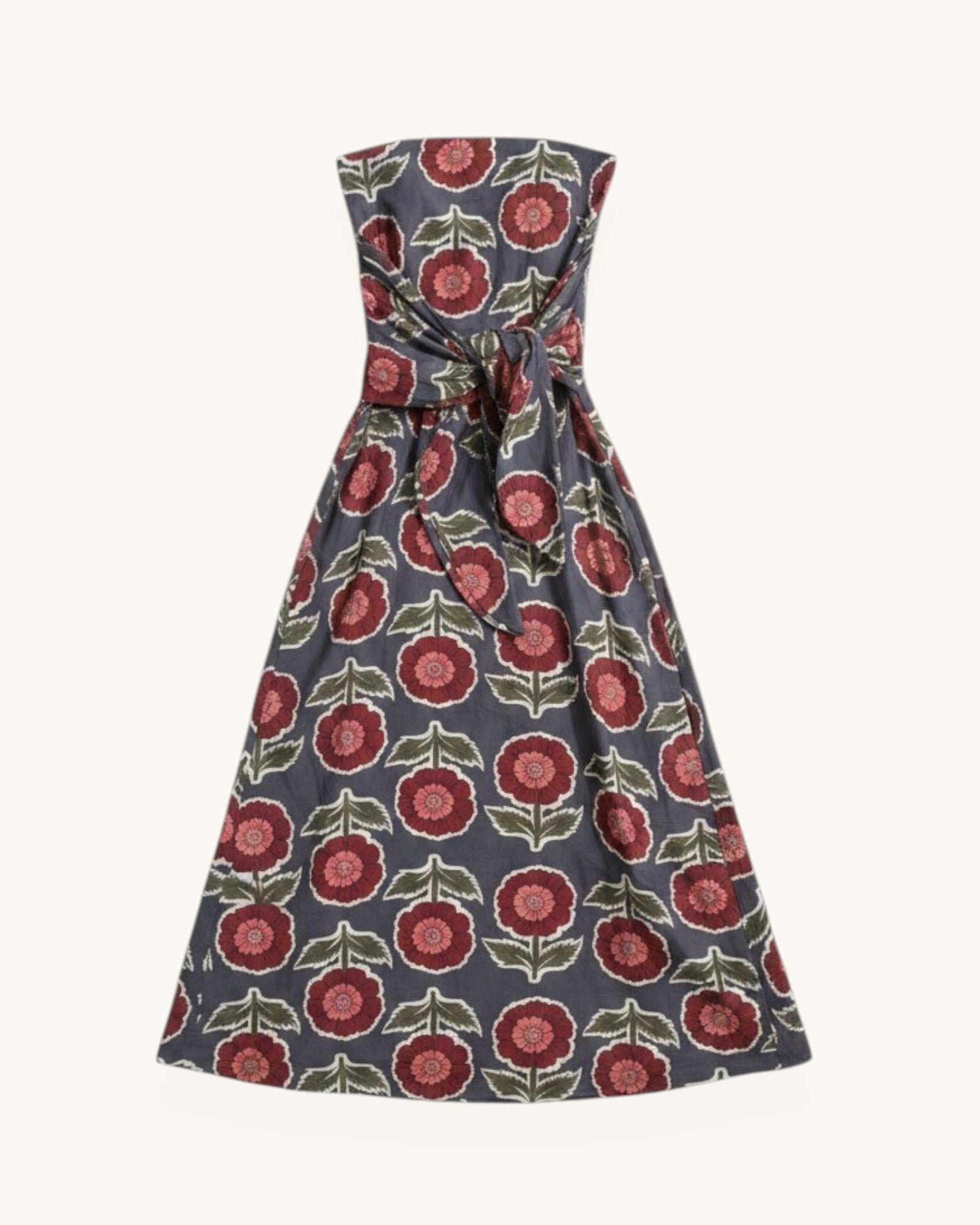 VESTIDO  LAZO GRIS - ONCE28
