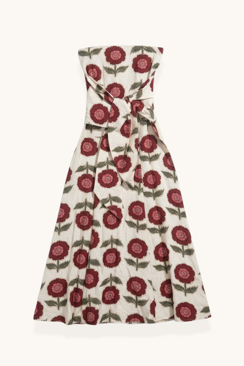 VESTIDO  LAZO VERDE - ONCE28