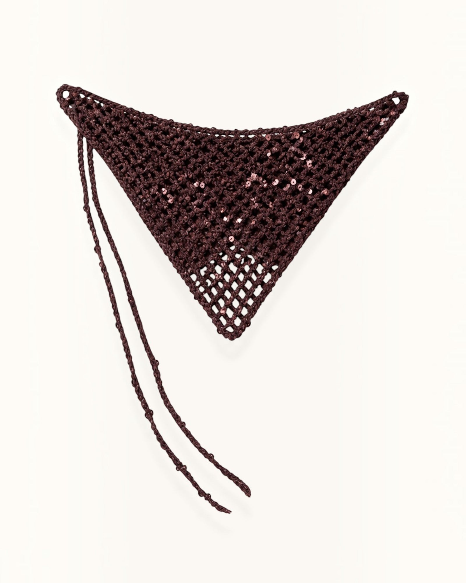 PAÑUELO CROCHET LENTEJUELA- ONCE28