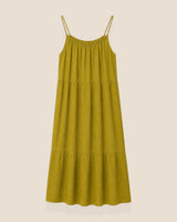 VESTIDO LISO VERDE - ONCE28