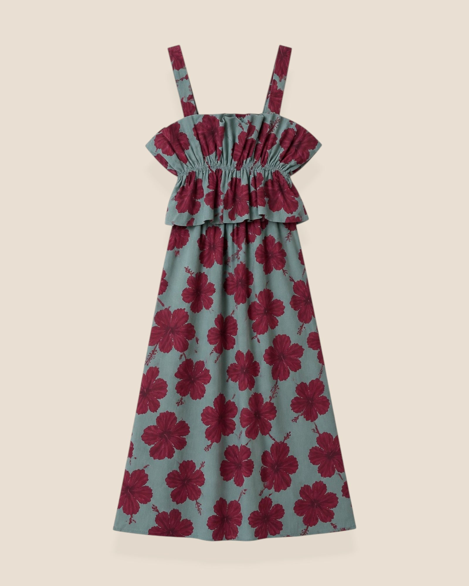 VESTIDO FLOR GRIS- ONCE28