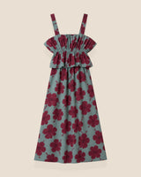 VESTIDO FLOR GRIS- ONCE28
