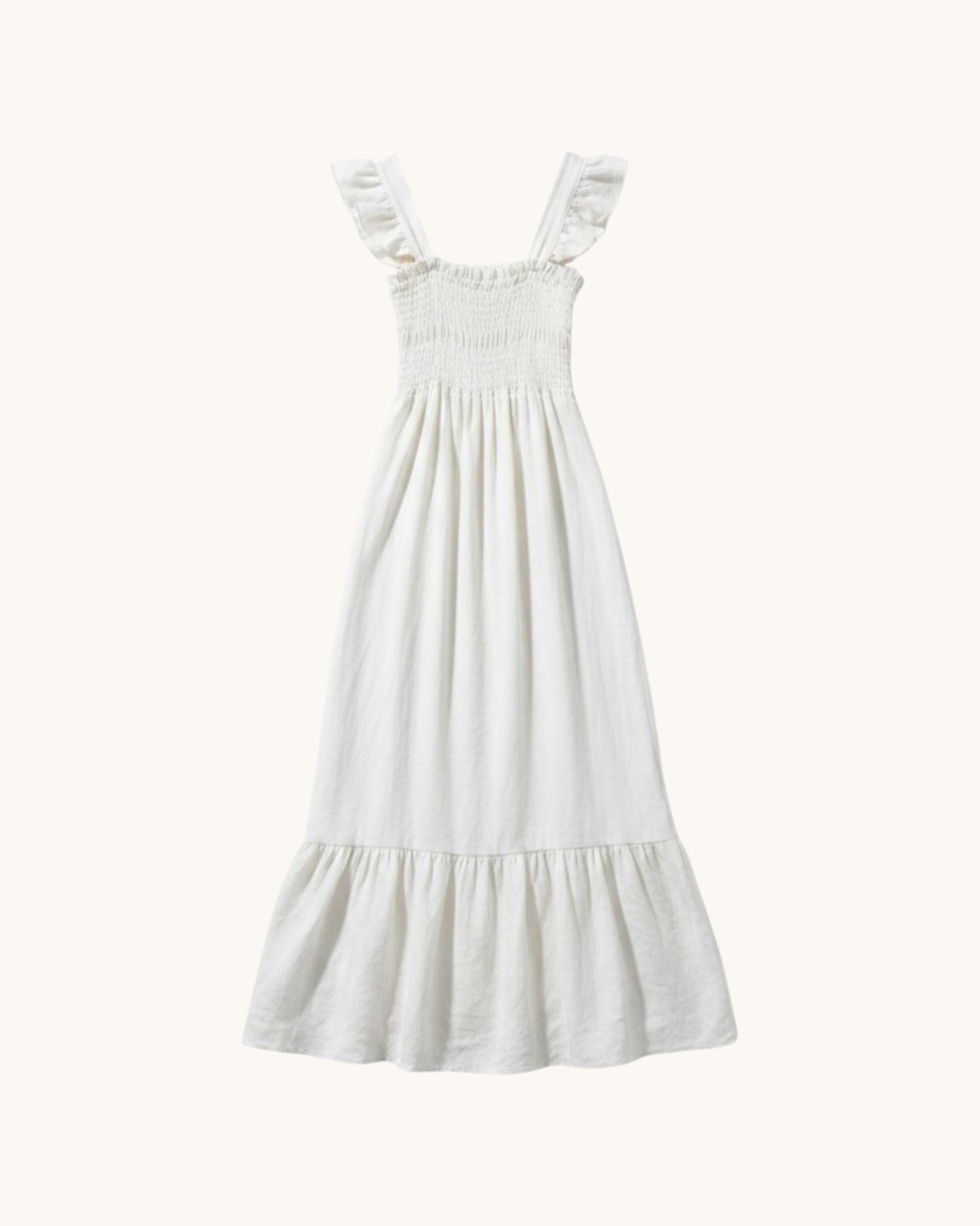 VESTIDO BLANCO ROTO  - ONCE28