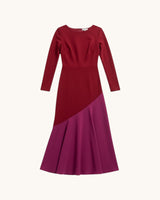 VESTIDO DUO GRANATE - ONCE28