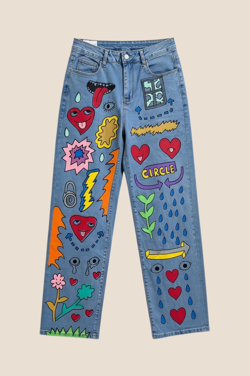 PANTALÓN VAQUERO CIRCLE - ONCE28