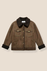 CHAQUETA BORREGO TACHAS - ONCE28