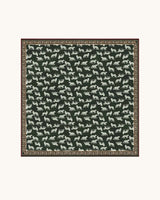 PAÑUELO LEOPARDOS VERDE  - ONCE28