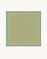 PAÑUELO FLORES AMARILLO   - ONCE28