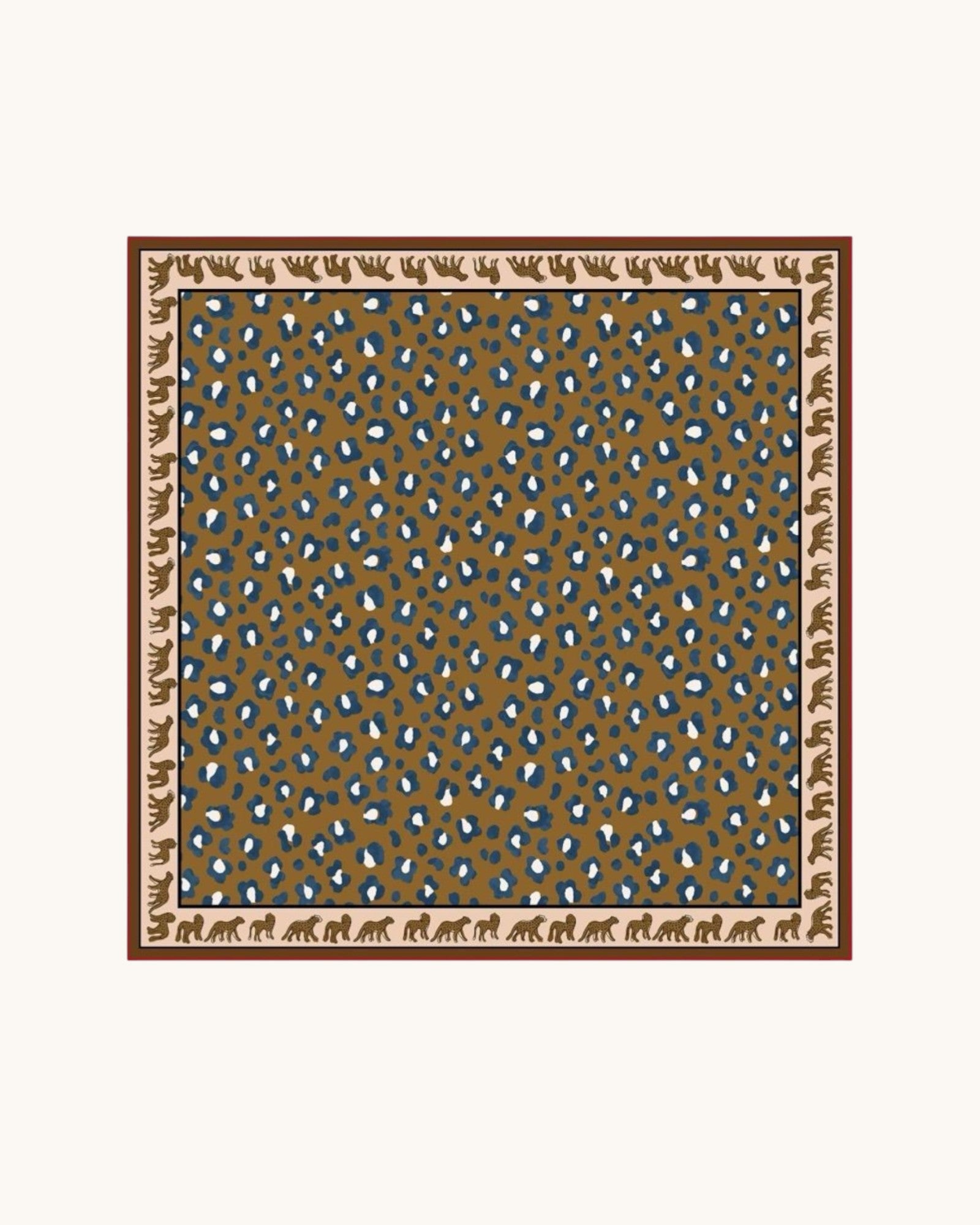 PAÑUELO ANIMAL MARRÓN - ONCE28