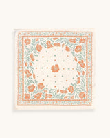 PAÑUELO FLOR CENTRAL NARANJA - ONCE28