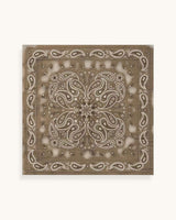 PAÑUELO PAISLEY MARRÓN - ONCE28