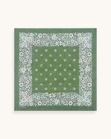 PAÑUELO PAISLEY VERDE - ONCE28