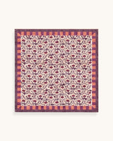 PAÑUELO BORDE CUADROS ROSA - ONCE28