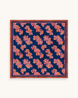 PAÑUELO FLOR GRANDE AZUL - ONCE28