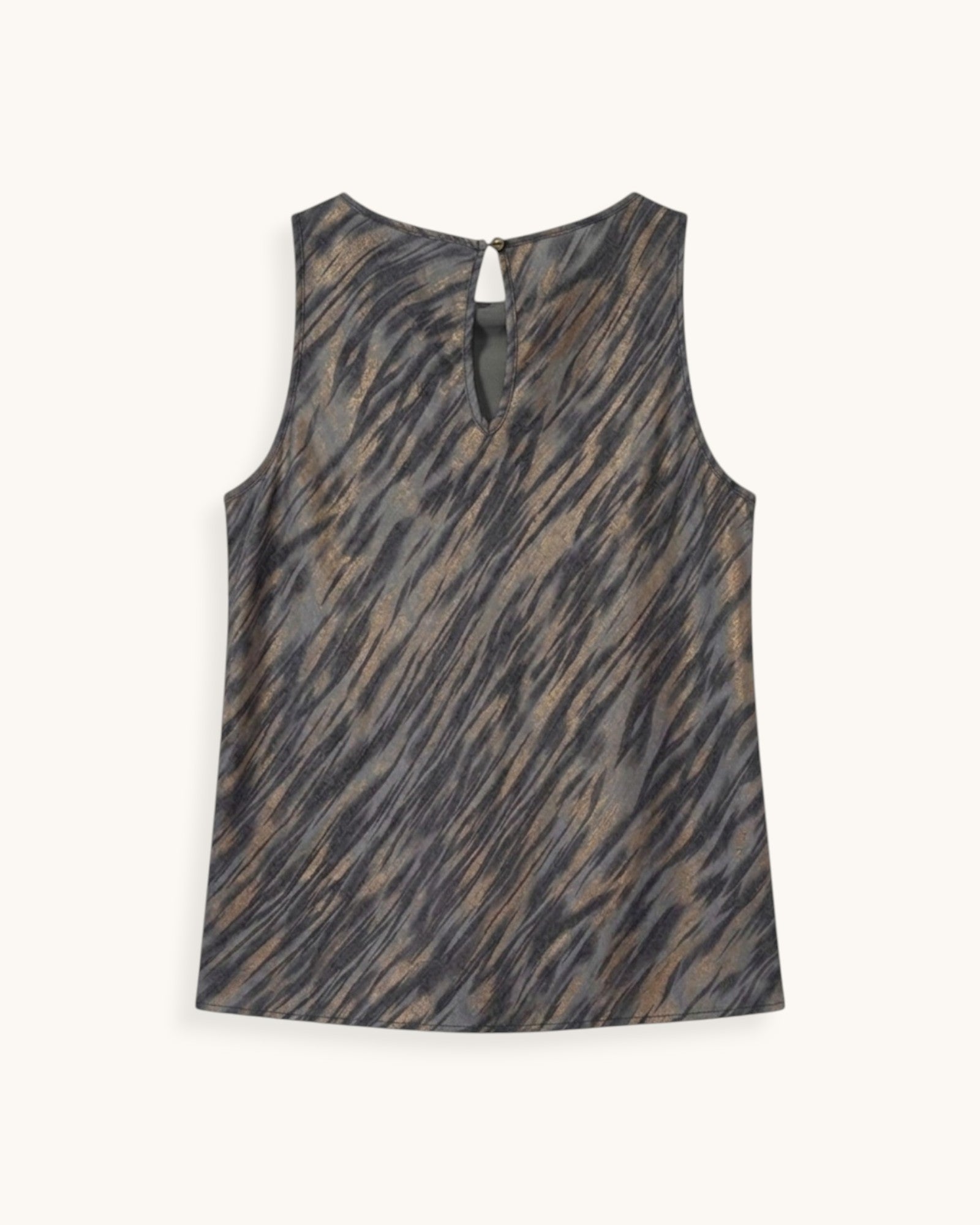 TOP RASO ESTAMPADO GRIS - ONCE28