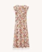 VESTIDO  ESTAMPADO RIBETES  - ONCE28