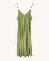 VESTIDO TIRANTES VERDE PISTACHO - ONCE28