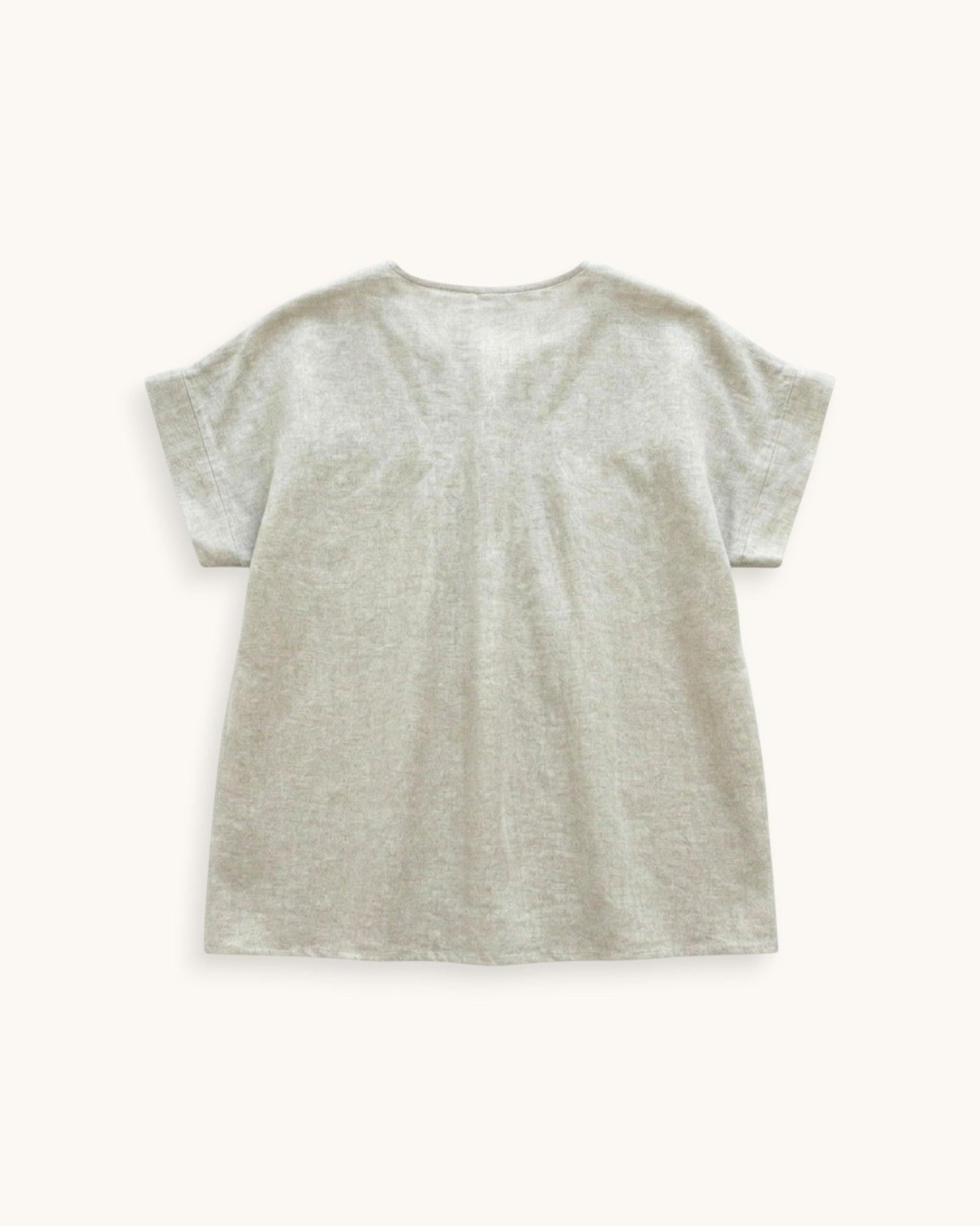 BLUSA BORDADA BEIGE - ONCE28