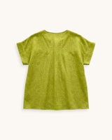 BLUSA BORDADA PISTACHO - ONCE28