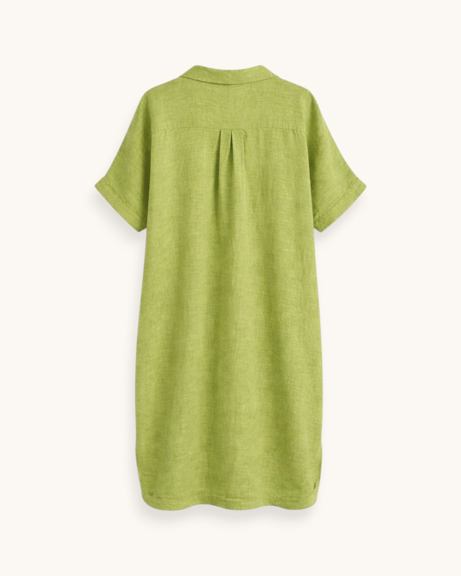 VESTIDO CAMISERO PISTACHO - ONCE28