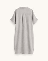 VESTIDO CAMISERO TAUPE - ONCE28